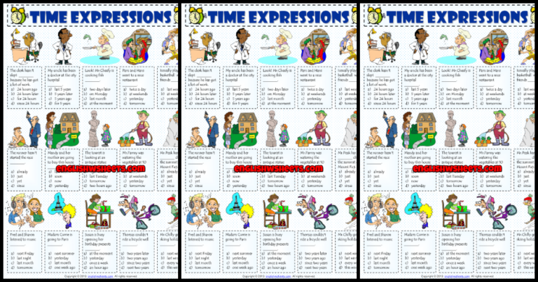 Exercises on Adverbs and Past Tense